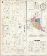 Lockney Texas 1943 - Fire Insurance Index - Old Map Reprint Lockney Texas 1943 - Fire Insurance Index - Old Map Reprint