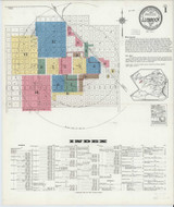 Lubbock Texas 1921 - Fire Insurance Index - Old Map Reprint Lubbock Texas 1921 - Fire Insurance Index - Old Map Reprint