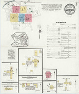 Mansfield Texas 1921 - Fire Insurance Index - Old Map Reprint Mansfield Texas 1921 - Fire Insurance Index - Old Map Reprint