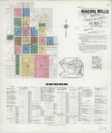 Mineral Wells Texas 1921 - Fire Insurance Index - Old Map Reprint Mineral Wells Texas 1921 - Fire Insurance Index - Old Map Reprint