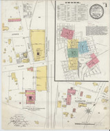 Palestine Texas 1896 - Fire Insurance Index - Old Map Reprint Palestine Texas 1896 - Fire Insurance Index - Old Map Reprint