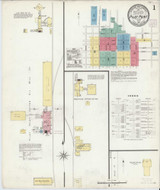 Pilot Point Texas 1907 - Fire Insurance Index - Old Map Reprint