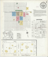 Quanah Texas 1915 - Fire Insurance Index - Old Map Reprint