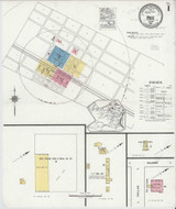 Rice Texas 1921 - Fire Insurance Index - Old Map Reprint