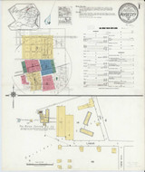 Royse City Texas 1921 - Fire Insurance Index - Old Map Reprint Royse City Texas 1921 - Fire Insurance Index - Old Map Reprint