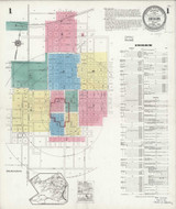 Seguin Texas 1924 - Fire Insurance Index - Old Map Reprint Seguin Texas 1924 - Fire Insurance Index - Old Map Reprint