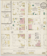 Taylor Texas 1885 - Fire Insurance Index - Old Map Reprint