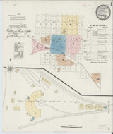 Temple Texas 1888 - Fire Insurance Index - Old Map Reprint Temple Texas 1888 - Fire Insurance Index - Old Map Reprint