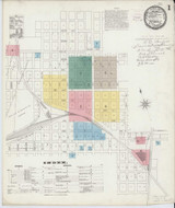 Temple Texas 1893 - Fire Insurance Index - Old Map Reprint