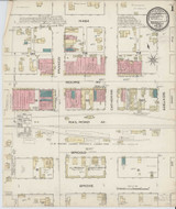 Terrell Texas 1885 - Fire Insurance Index - Old Map Reprint Terrell Texas 1885 - Fire Insurance Index - Old Map Reprint