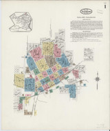 Texarkana Texas 1915 - Fire Insurance Index - Old Map Reprint