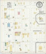 Uvalde Texas 1905 - Fire Insurance Index - Old Map Reprint Uvalde Texas 1905 - Fire Insurance Index - Old Map Reprint