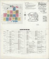 Vernon Texas 1920 - Fire Insurance Index - Old Map Reprint