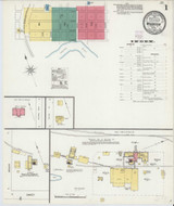 Wharton Texas 1906 - Fire Insurance Index - Old Map Reprint Wharton Texas 1906 - Fire Insurance Index - Old Map Reprint