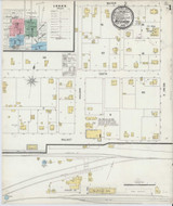Whitesboro Texas 1896 - Fire Insurance Index - Old Map Reprint Whitesboro Texas 1896 - Fire Insurance Index - Old Map Reprint