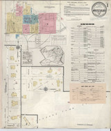 Whitesboro Texas 1943 - Fire Insurance Index - Old Map Reprint