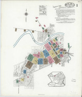 Wichita Falls Texas 1919 - Fire Insurance Index - Old Map Reprint