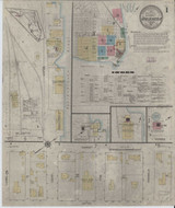 Apalachicola Florida 1913 - Fire Insurance Index - Old Map Reprint