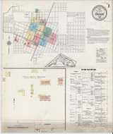Arcadia Florida 1914 - Fire Insurance Index - Old Map Reprint