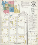Bartow Florida 1917 - Fire Insurance Index - Old Map Reprint