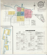Bradentown Florida 1915 - Fire Insurance Index - Old Map Reprint