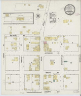 Brooksville Florida 1890 - Fire Insurance Index - Old Map Reprint