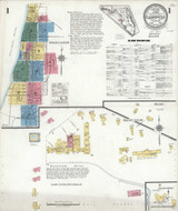 Clearwater Florida 1923 - Fire Insurance Index - Old Map Reprint