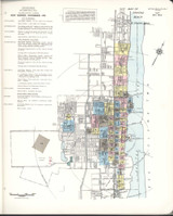 Daytona Florida 1955 V1 - Fire Insurance Index - Old Map Reprint