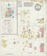 De Land Florida 1897 - Fire Insurance Index - Old Map Reprint