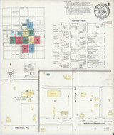 De Land Florida 1909 - Fire Insurance Index - Old Map Reprint