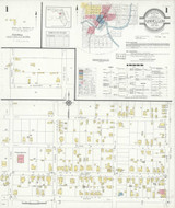 Dunnellon Florida 1933 - Fire Insurance Index - Old Map Reprint