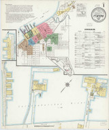 Fort Myers Florida 1917 - Fire Insurance Index - Old Map Reprint