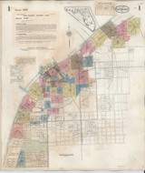 Fort Myers Florida 1948 - Fire Insurance Index - Old Map Reprint