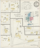 Gainesville Florida 1887 - Fire Insurance Index - Old Map Reprint