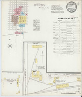 Gainesville Florida 1892 - Fire Insurance Index - Old Map Reprint