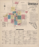 Gainesville Florida 1922 - Fire Insurance Index - Old Map Reprint