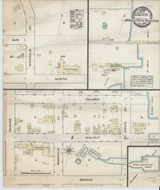 Green Cove Springs Florida 1884 - Fire Insurance Index - Old Map Reprint