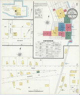 Green Cove Springs Florida 1909 - Fire Insurance Index - Old Map Reprint