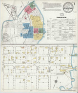 Green Cove Springs Florida 1917 - Fire Insurance Index - Old Map Reprint