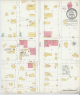 Jasper Florida 1909 - Fire Insurance Index - Old Map Reprint