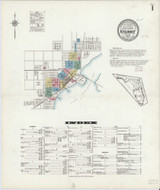 Kissimmee Florida 1914 - Fire Insurance Index - Old Map Reprint