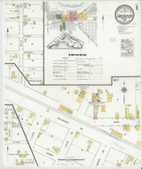 Lake Butler Florida 1920 - Fire Insurance Index - Old Map Reprint