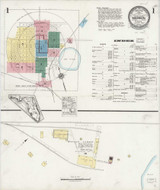 Madison Florida 1924 - Fire Insurance Index - Old Map Reprint