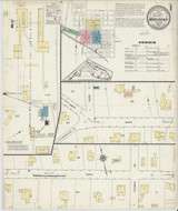 Marianna Florida 1913 - Fire Insurance Index - Old Map Reprint