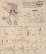 Marianna Florida 1922 - Fire Insurance Index - Old Map Reprint