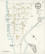 Mayport Florida 1921 - Fire Insurance Index - Old Map Reprint