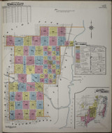 Miami Florida 1940 V2 - Fire Insurance Index - Old Map Reprint