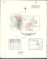 Mulberry Florida 1955 - Fire Insurance Index - Old Map Reprint