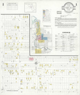 New Port Richey Florida 1933 - Fire Insurance Index - Old Map Reprint