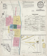 New Smyrna Florida 1924 - Fire Insurance Index - Old Map Reprint